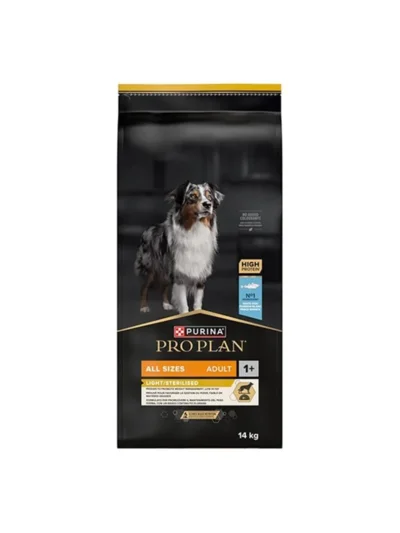 All Size Beyaz Balıklı Sterilised-Light Yetişkin Köpek Maması 14 kg