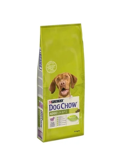 Dog Chow Adult Lamb Rice 14 Kg