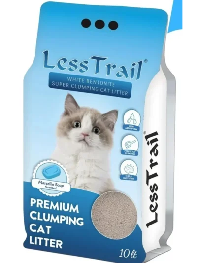 Less Trail Marsilya Sabunlu Kedi Kumu 10 Lt