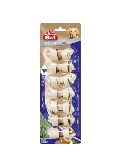 8İn 1 Delight Bones Köpek Ödülü Xs 7'Li