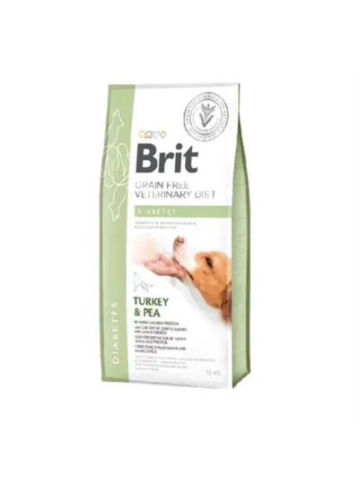 Brit Veterinary Diet Diyabet Hastası Köpekler İçin Tahılsız Köpek Maması 12 Kg