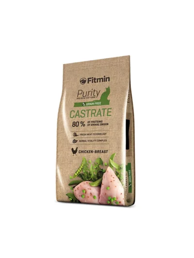 Fitmin Purity Castrate Taze Tavuk Etli Kısırlastırılmış Kedi Maması10Kg