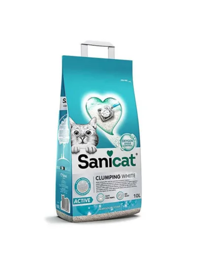 Sanicat Active Aktif Oksijenli Dezenfektan Marsilya Sabun Kokulu Kedi Kumu 10lt