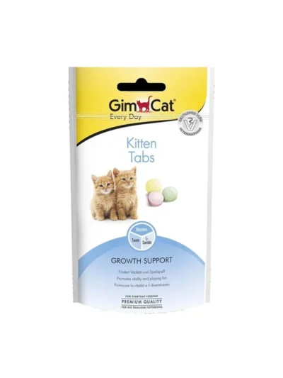 GimCat Kitten Tabs Yavru Kedi Ödül Tableti 40 gr
