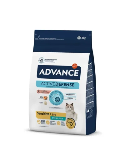 Advance Kısırlaştırılmış Somonlu Kedi Maması 3 Kg