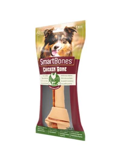 SmartBones Büyük Irk Köpekler İçin Tavuklu Düğümlü Kemik 109gr