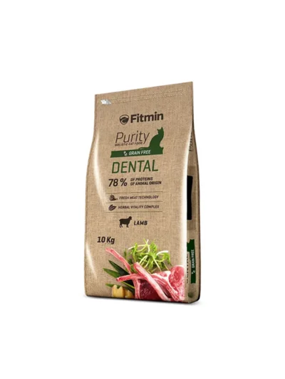 Fitmin Purity Dental Taze Kuzu Etli Yetişkin Kedi Maması 10 Kg