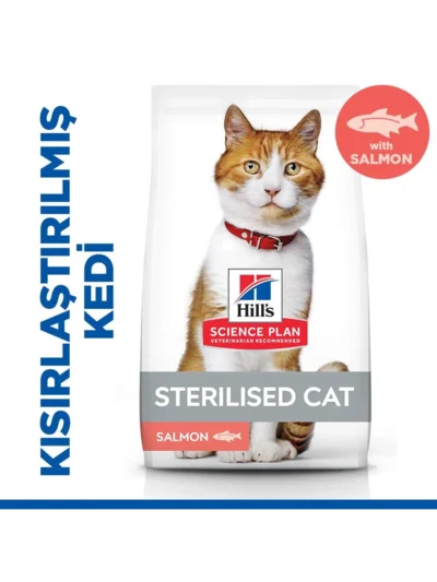 Hill's SCIENCE PLAN Somonlu Kısırlaştırılmış Yetişkin Kedi Maması 8+2 kg
