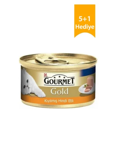 Gourmet Kıyılmış Hindili Konserve 85Gr 5+1