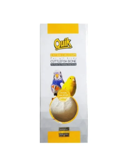 Quik Mürekkep Balığı Kemiği Extra Kalsiyumlu Gaga Taşı 12x4cm [S]