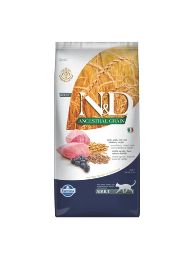 N&D Low Kuzulu Yaban Mersinli Yetişkin Kedi Maması 5 KG