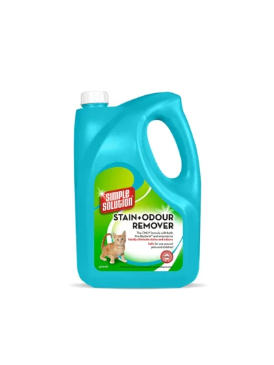 Simple Solution Cat Stain Odour Remover Kediler İçin Leke ve Koku Giderici 4 LT