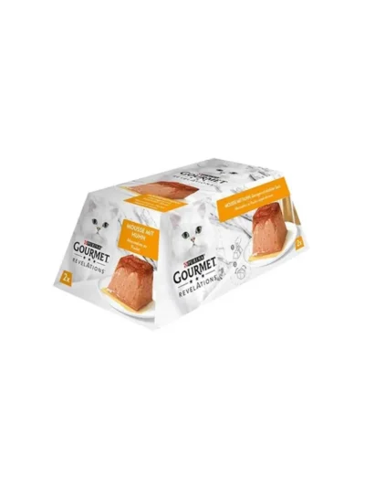 Purina Gourmet Revelations Tavuklu Kedi Yaş Maması 2x57gr - Kedi Pastası