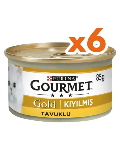 Gourmet Kıyılmış Tavuklu Konserve 85Gr 5+1
