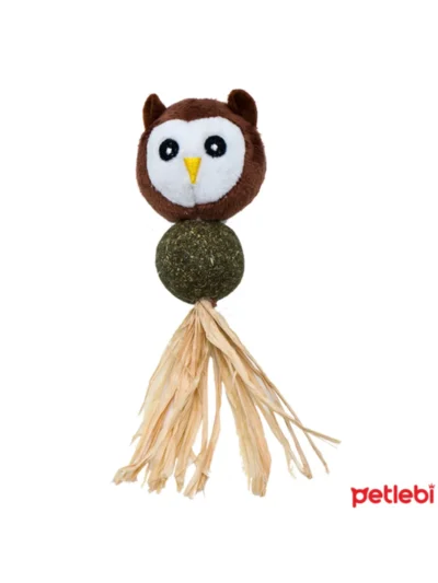 Eastland Catnipli Peluş Baykuş Kedi Oyuncak 17Cm