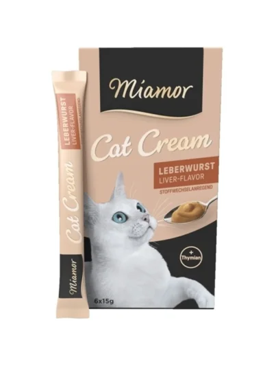 Miamor Cream Ciğerli Kedi Ödülü 6x15 Gr