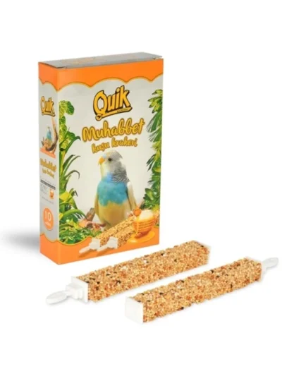 Quik Ballı Muhabbet Kuşu Krakeri 10'lu