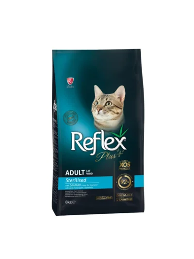 Plus Sterilised Kısırlaştırılmış Somonlu Kedi Maması 8 Kg