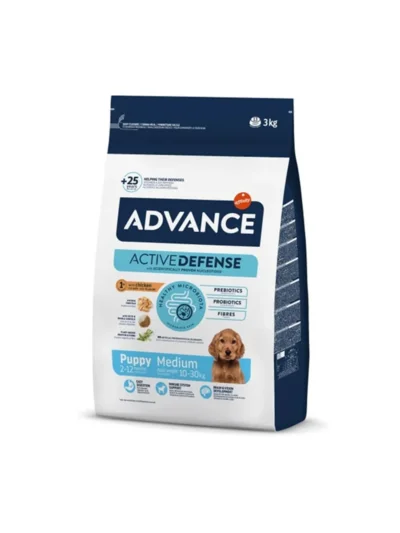 Advance Protect M.  Tavuklu Yavru Köpek Maması 3 KG