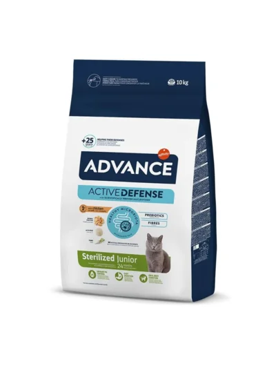 Advance Genç Kısır Tavuklu Kedi Maması 10 KG