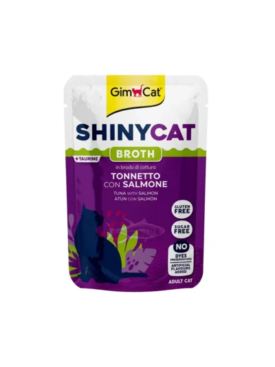 Gimcat Shınycat Ton Balıklı ve Somonlu Pouch 70 GR