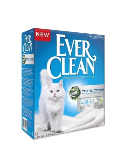 Ever Clean Total Cover Kokusuz Kedi Kumu 10 Lt
