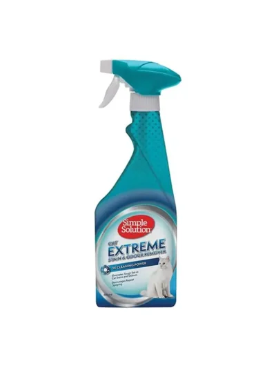 Simple Solution Extreme Kediler için 3 Kat Etkili Leke Ve Koku Giderici 500ml