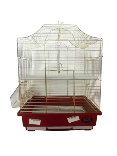 Dayang İki Kapılı Pirinç Kafes 30*23 CM