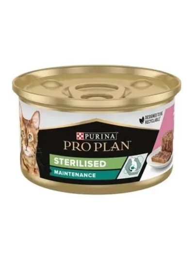 Pro Plan Ton Balıklı Somon Kısır Yaş Kedi Mama 85G