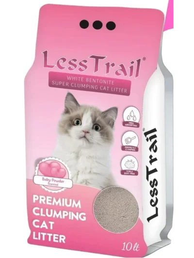 Less Trail Bebe Pudralı Kedi Kumu 10 Lt