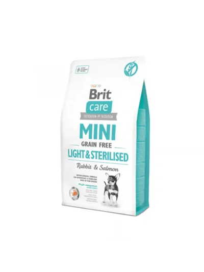 Brit Care Mini Light Sterillised Tavşanlı Tahılsız Köpek Maması 2kg