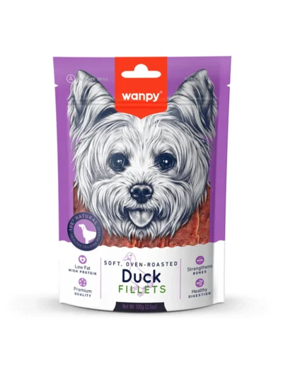 Wanpy Gerçek Ördek Fileto Köpek Ödülü 100 Gr