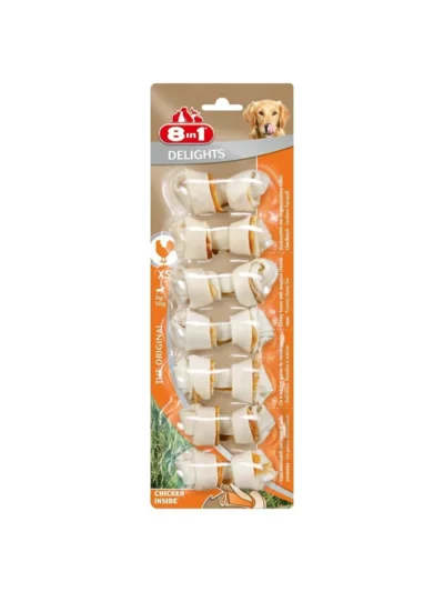 8in1 Delight Bones XS Köpek Ödülü 7 'li