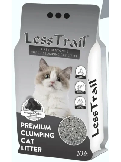 Less Trail Aktif Karbonlu Kedi Kumu 10 Lt