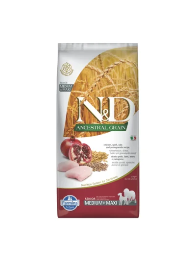 N&D Low Büyük Irk Yaşlı Köpek Maması 12 KG