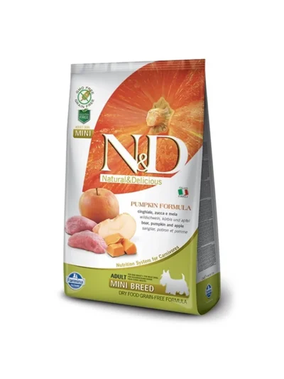 N&D Yaban Domuzlu Balkabaklı Köpek Maması 2,5 KG