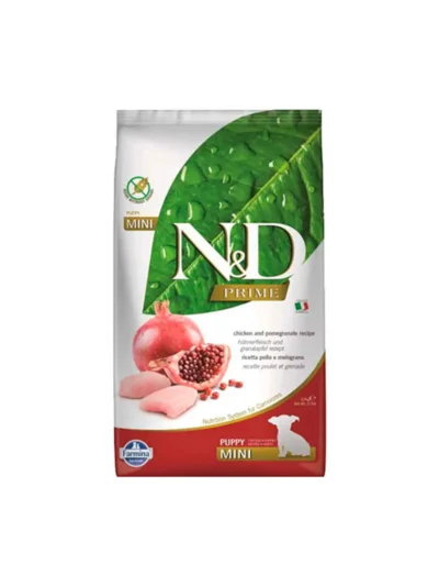 N&D Prime Tavuklu Narlı Yavru Mini Irk Köpek Maması 7 Kg