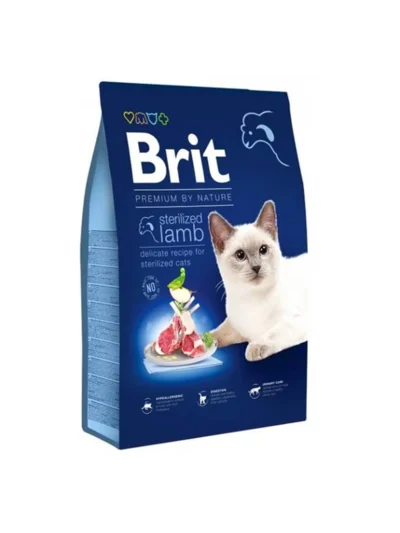 Brit Premium By Nature Sterilised Kuzulu Kısırlaştırılmış Kedi Maması 8 Kg
