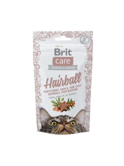 Brit Care Snack Hairball Ördekli Kedi Ödülü 50 gr