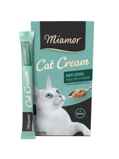Miamor Cream Tavuklu Kedi Ödülü 6x15 Gr