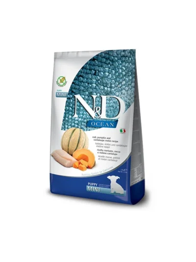 N&D Ocean Balkabağı Morına & Kavun Yavru Köpek Maması 2,5 Kg