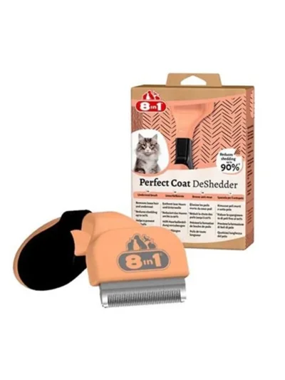 8 in 1 Perfect Coat Kedi Tüy Toplayıcı Tarak Small