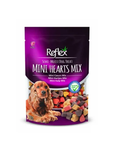 Reflex Plusyarı Yumuşak Ödül Maması Mini Kalp Mix 150 gr