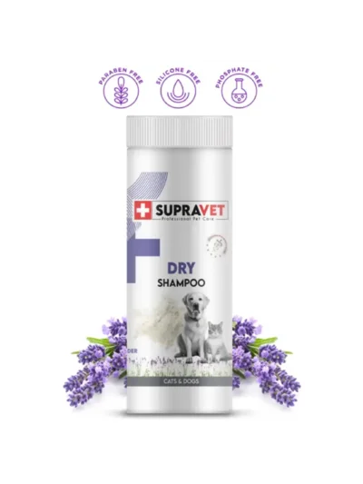 Supravet Kedi Köpek Lavantalı Toz Şampuan 150 ML