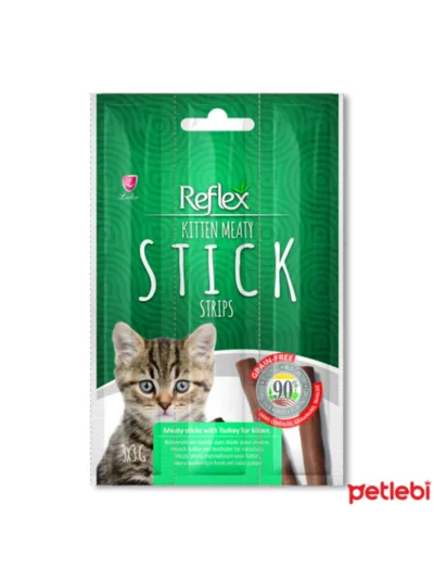 Reflex Stick Hindili Tahılsız Yavru Kedi Ödül Çubuğu 3x5 gr