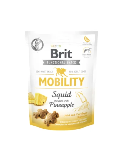 Brit Mobility Kalamar ve Ananaslı Köpek Ödülü 150 Gr
