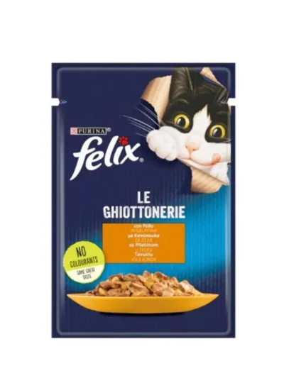 Felix Jöle İçinde Tavuklu Yetişkin Kedi Konservesi 85gr