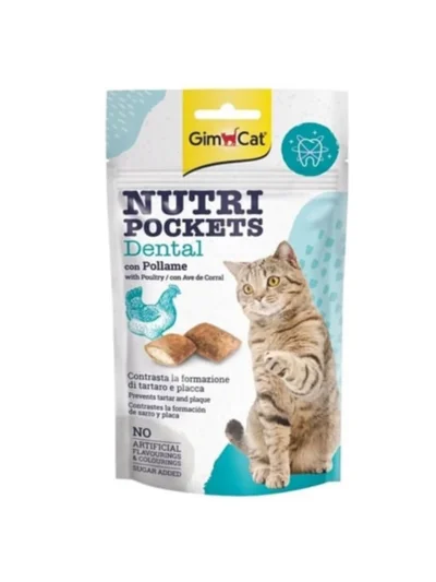 GimCat Kedi Ödül Tableti Peynir Dental 60 Gr