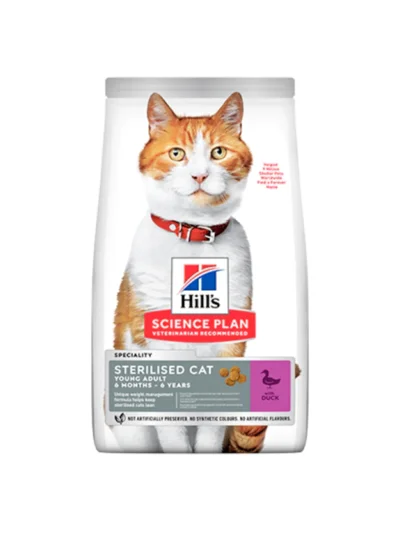 Hill's Sterilised Young Ördekli Kedi Maması 1,5 Kg