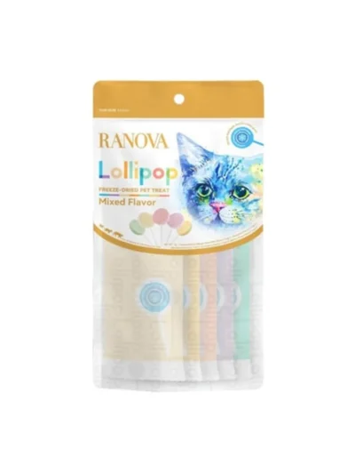Ranova Kediler İçin Karışık Lolipop 5'li